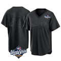 Davalo LA.Dodgers #44 Andy Pages Player Black World Series Pitch Fashion T-shirt Stitched Jerseys