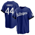Davalo LA.Dodgers #44 Andy Pages Player Royal City Connect Home Game Stitched Jerseys