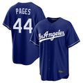 Davalo LA.Dodgers #44 Andy Pages Player Royal Game Stitched Jerseys