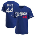 Davalo LA.Dodgers #44 Andy Pages Player Royal Limited Elite Home Stitched Jerseys