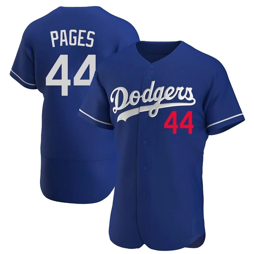 Davalo LA.Dodgers #44 Andy Pages Player Royal Limited Elite Home Stitched Jerseys