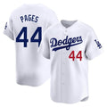 Davalo LA.Dodgers #44 Andy Pages Player White Limited Home Stitched Jerseys