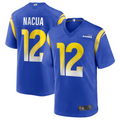Davalo LA.Rams #12 Puka Nacua Royal Game Player Jersey American Stitched Jerseys