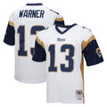 Davalo LA.Rams #13 Kurt Warner Player White Retired Limited Stitched Jerseys