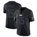 Davalo LA.Rams #15 Ty Simpson Player Black Impact Limited Home Game Stitched Jerseys