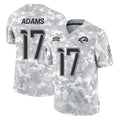 Davalo LA.Rams #17 Davante Adams Player Arctic Camo Salute To Service Limited Game Stitched Jerseys