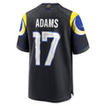 Davalo LA.Rams #17 Davante Adams Player Midnight Blue Rivalries Collection Game Stitched Jerseys