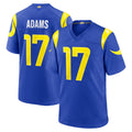 Davalo LA.Rams #17 Davante Adams Player Royal Limited Home Game Stitched Jerseys