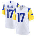 Davalo LA.Rams #17 Davante Adams Player White Limited Home Game Stitched Jerseys