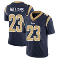 Davalo LA.Rams #23 Kyren Williams Player Navy Limited Vapor Untouchable Home Game Stitched Jerseys