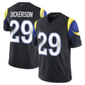 Davalo LA.Rams #29 Eric Dickerson Player Black Rivalries Vapor Limited Stitched Jerseys