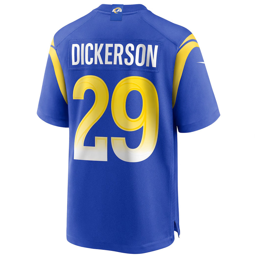 Davalo LA.Rams #29 Eric Dickerson Player Royal Home Game Stitched Jersey