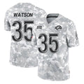 Davalo LA.Rams #35 Jaylen Watson Player Arctic Camo Salute To Service Limited Game Stitched Jerseys