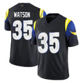 Davalo LA.Rams #35 Jaylen Watson Player Black Midnight Rivalries Collection Limited Home Game Stitched Jerseys