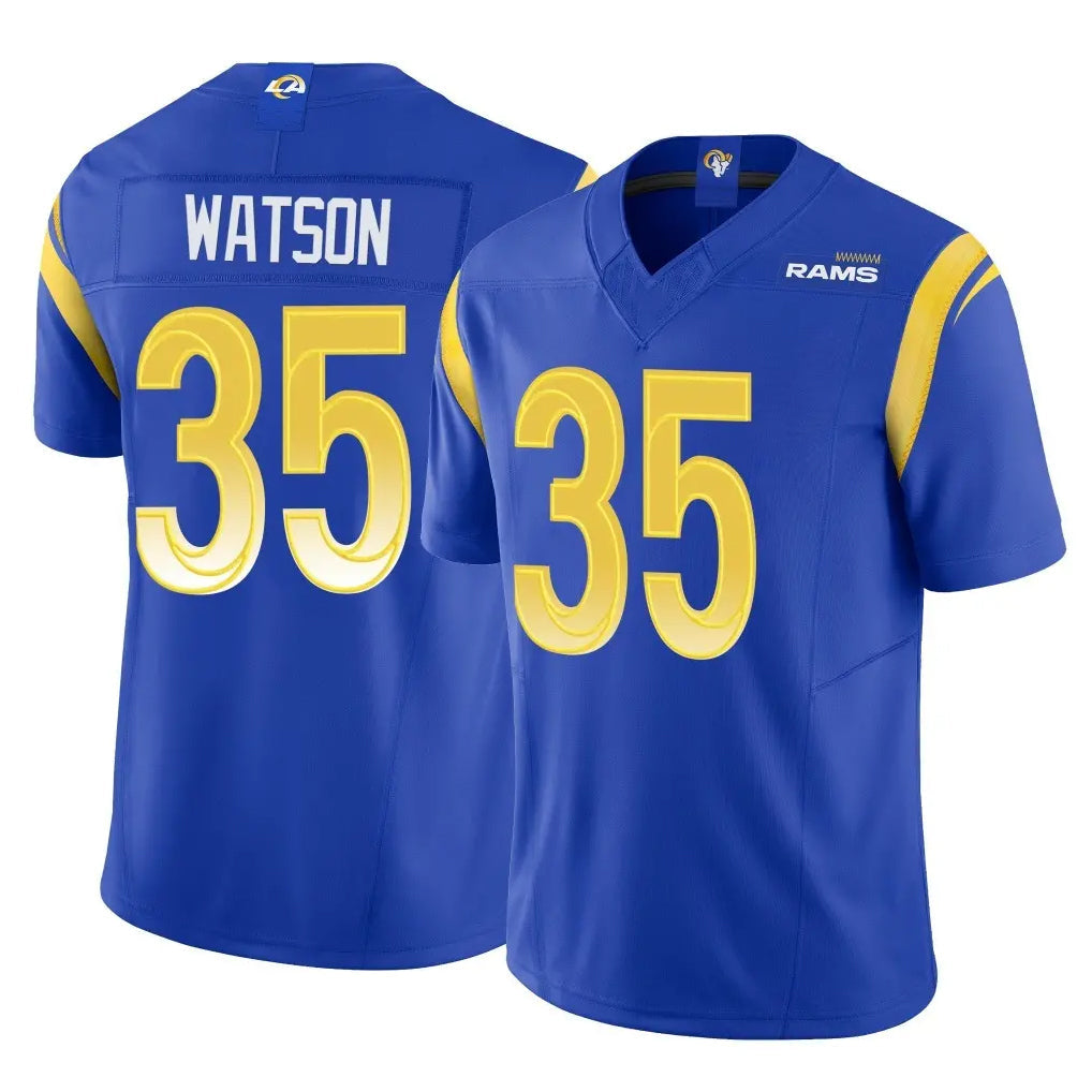 Davalo LA.Rams #35 Jaylen Watson Player Royal Limited Vapor F.U.S.E. Home Game Stitched Jerseys