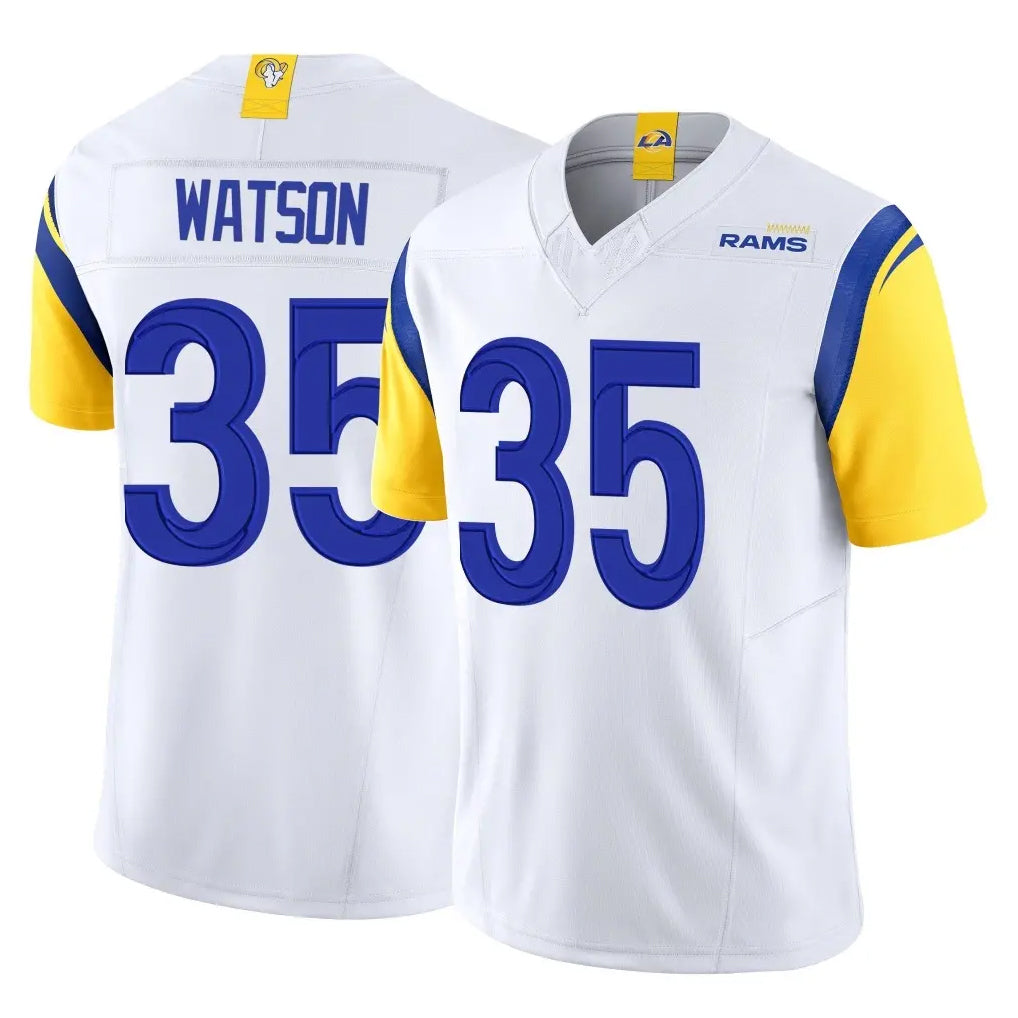 Davalo LA.Rams #35 Jaylen Watson Player White Limited Vapor F.U.S.E. Home Game Stitched Jerseys