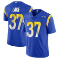 Davalo LA.Rams #37 Quentin Lake Player Royal Limited Vapor Untouchable Home Game Stitched Jerseys