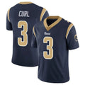 Davalo LA.Rams #3 Kam Curl Player Navy Limited Vapor Untouchable Home Game Stitched Jerseys