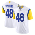 Davalo LA.Rams #48 Omar Speights Player White Limited Vapor Untouchable Home Game Stitched Jerseys