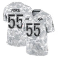 Davalo LA.Rams #55 Braden Fiske Player Arctic Camo Salute To Service Limited Game Stitched Jerseys