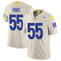Davalo LA.Rams #55 Braden Fiske Player Bone Limited Vapor Home Game Stitched Jerseys