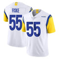 Davalo LA.Rams #55 Braden Fiske Player White Limited Vapor Untouchable Home Game Stitched Jerseys