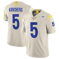 Davalo LA.Rams #5 Kamren Kinchens Player Bone Limited Vapor Home Game Stitched Jerseys