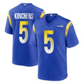 Davalo LA.Rams #5 Kamren Kinchens Player Royal Home Game Stitched Jerseys