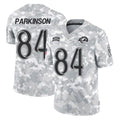 Davalo LA.Rams #84 Colby Parkinson Player Arctic Camo Salute To Service Limited Game Stitched Jerseys