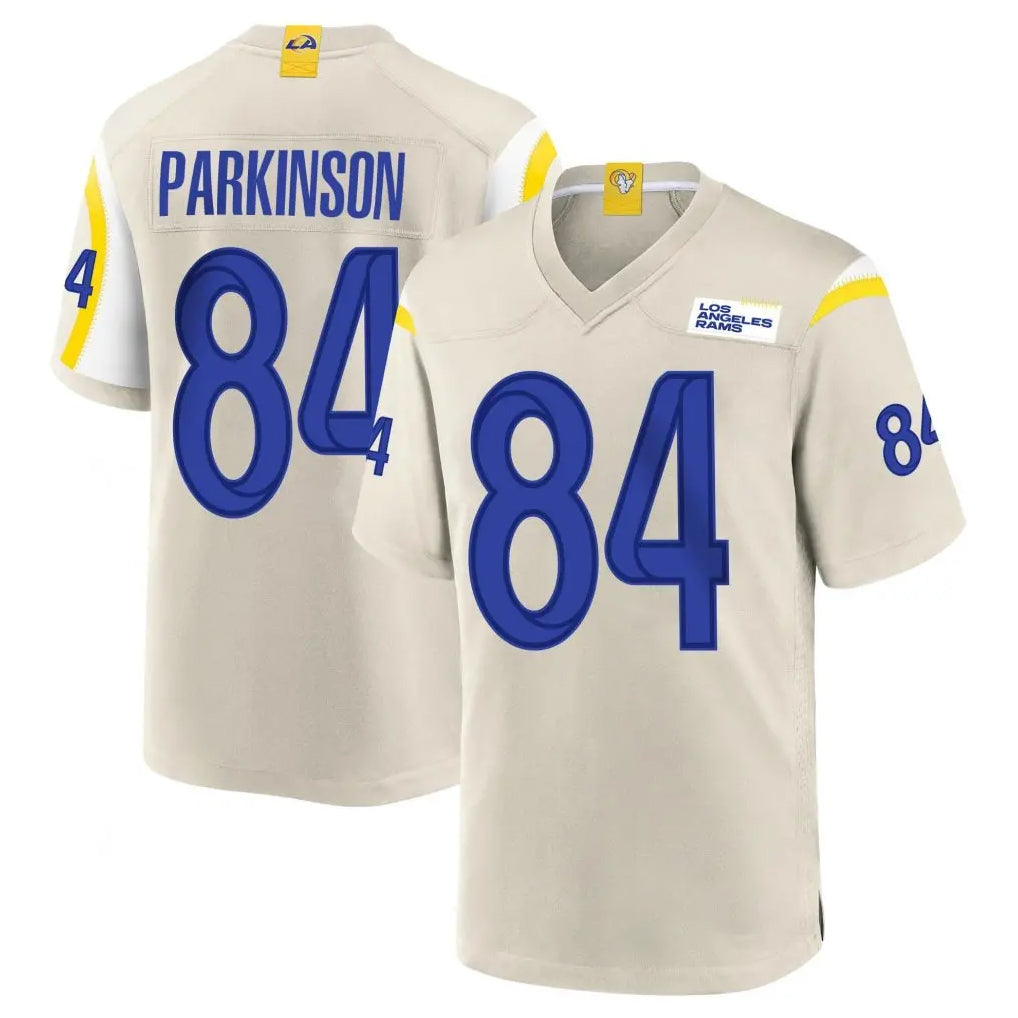 Davalo LA.Rams #84 Colby Parkinson Player Bone Home Game Stitched Jerseys