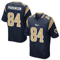 Davalo LA.Rams #84 Colby Parkinson Player Navy Home Game Stitched Jerseys
