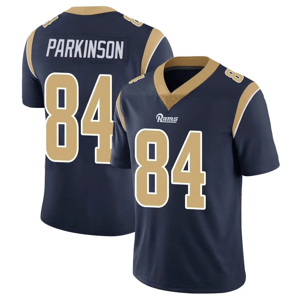 Davalo LA.Rams #84 Colby Parkinson Player Navy Limited Vapor Untouchable Home Game Stitched Jerseys