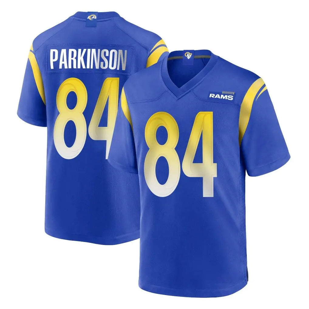 Davalo LA.Rams #84 Colby Parkinson Player Royal Home Game Stitched Jerseys