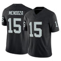 Davalo LV.Raiders #15 Fernando Mendoza Player Black Limited Vapor F.U.S.E. Home Game Stitched Jerseys