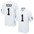 Davalo LV.Raiders #1 Tre Tucker Player White Home Game Stitched Jerseys