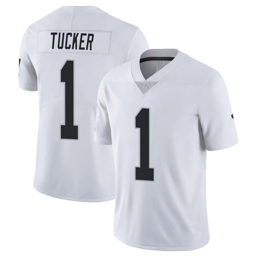 Davalo LV.Raiders #1 Tre Tucker Player White Limited Vapor Untouchable Home Game Stitched Jerseys