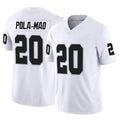 Davalo LV.Raiders #20 Isaiah Pola-Mao Player White Limited Vapor F.U.S.E. Home Game Stitched Jerseys