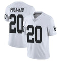 Davalo LV.Raiders #20 Isaiah Pola-Mao Player White Limited Vapor Untouchable Home Game Stitched Jerseys