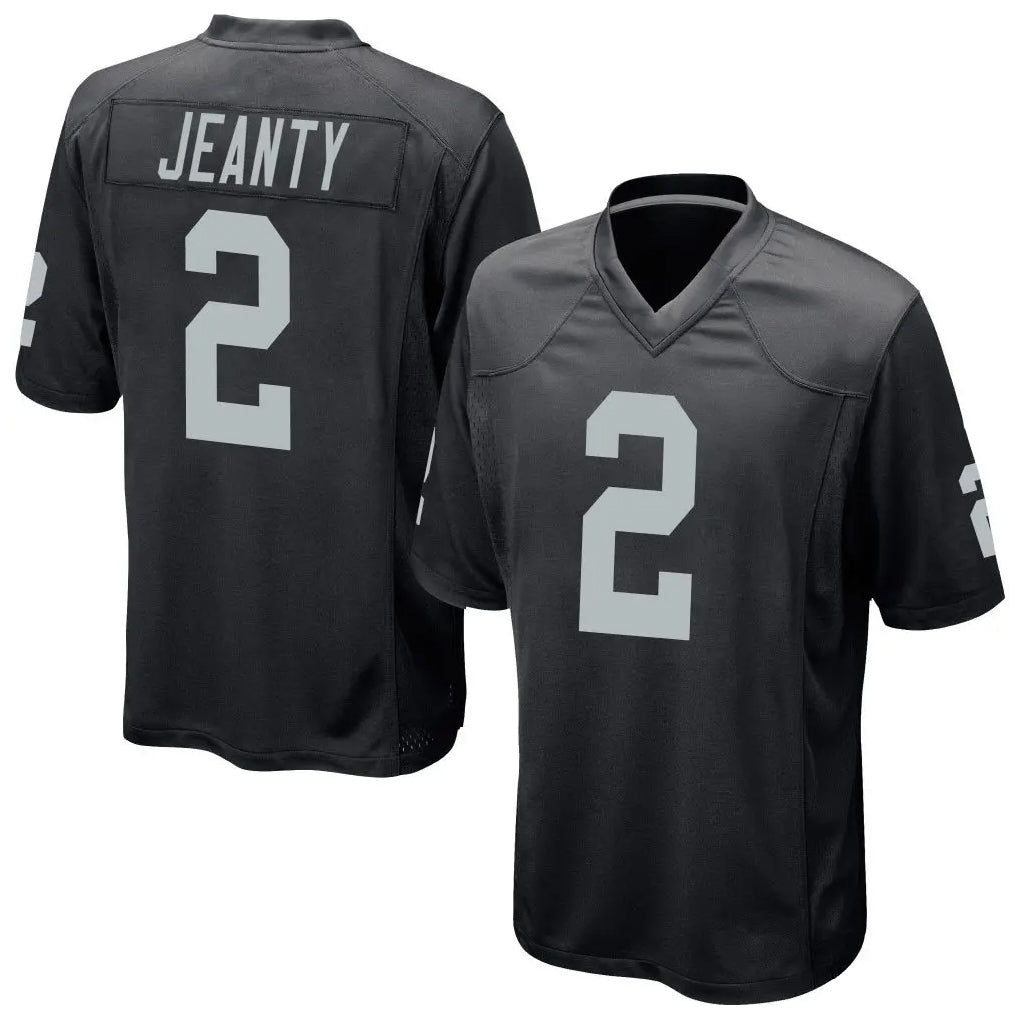 Davalo LV.Raiders #2 Ashton Jeanty Player Black Home Game Stitched Jerseys