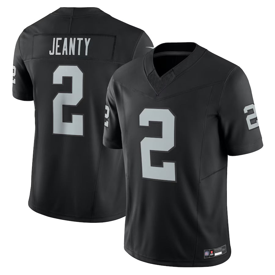 Davalo LV.Raiders #2 Ashton Jeanty Player Black Home Limited Stitched Jerseys