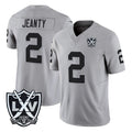 Davalo LV.Raiders #2 Ashton Jeanty Player Gray 2026 Vapor Limited Home Game Stitched Jerseys