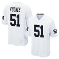Davalo LV.Raiders #51 Malcolm Koonce Player White Home Game Stitched Jerseys