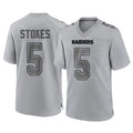 Davalo LV.Raiders #5 Eric Stokes Player Gray Atmosphere Fashion Limited Game Stitched Jerseys