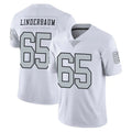 Davalo LV.Raiders #65 Tyler Linderbaum Player White Limited Color Rush Home Game Stitched Jerseys