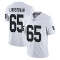 Davalo LV.Raiders #65 Tyler Linderbaum Player White Limited Vapor Untouchable Home Game Stitched Jerseys