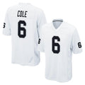Davalo LV.Raiders #6 A.J. Cole Player White Home Game Stitched Jerseys