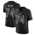 Davalo LV.Raiders #74 Kolton Miller Player Black Limited Black Impact Home Game Stitched Jerseys