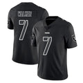 Davalo LV.Raiders #7 Quay Walker Player Black Limited Black Impact Home Game Stitched Jerseys