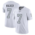 Davalo LV.Raiders #7 Quay Walker Player White Limited Color Rush Home Game Stitched Jerseys