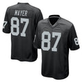 Davalo LV.Raiders #87 Michael Mayer Player Black Home Game Stitched Jerseys